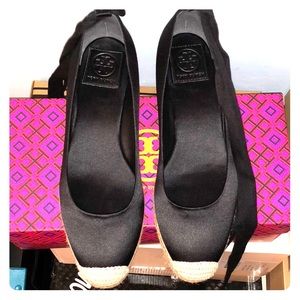 Tory Birch Heather 40MM wedge Espadrille